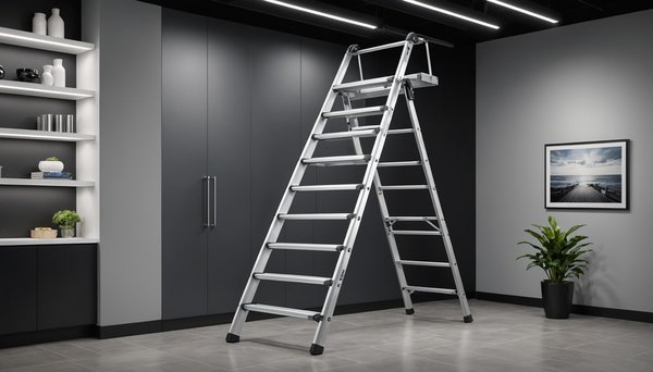 Guide d'achat : échelles en aluminium 3 plans alliant sécurité et performance